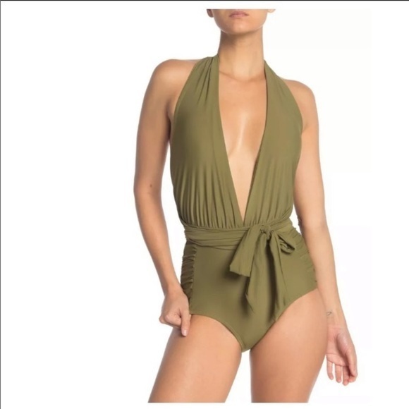 NWT Nicole Miller Convertible One-Piece Swimsuit - Picture 1 of 3